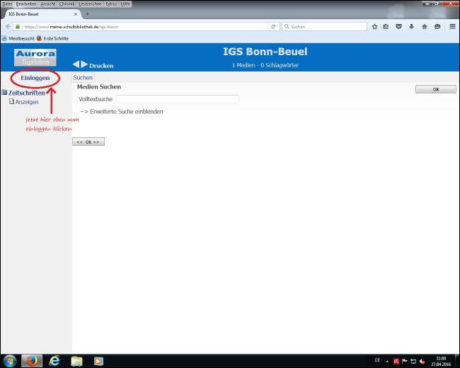 Recherche und Verlängerung von zuhause aus